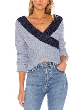 Superdown Lanah Wrap Sweater
